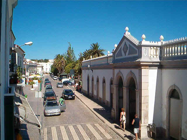 View of Tavira town centre from the apartment