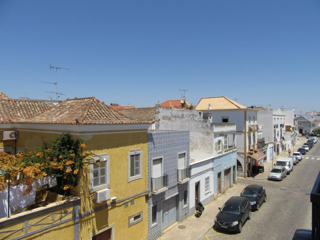 View from the bedrooms toward the old town