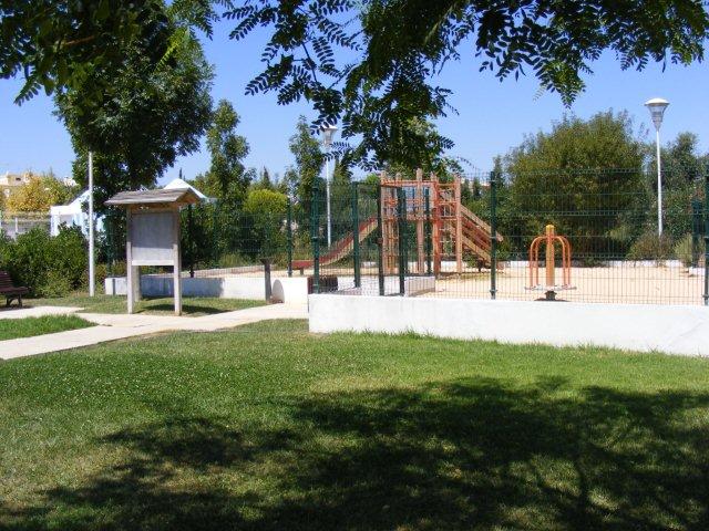 Adjacent playground for children